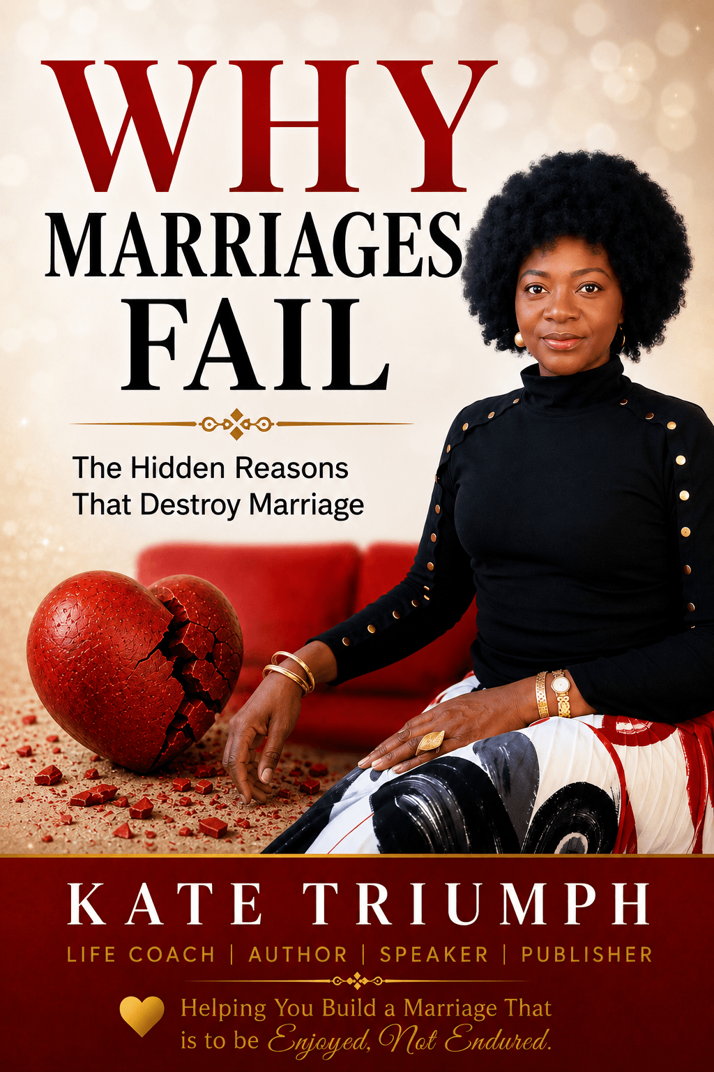 Why Marriages Fail — book cover by Kate Triumph